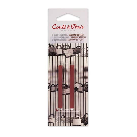 Conté à Paris™ Sanguine Watteau 2452 Sketching Crayons, 2ct.